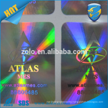 ZOLO hologram sticker logo brand protect use for lamps